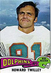 Dolphins WR Howard Twilley